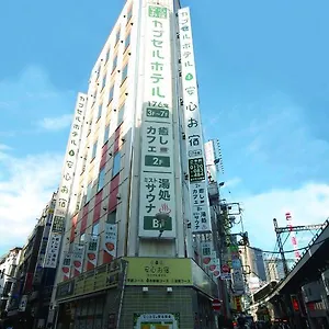 Anshin Oyado Shinbashi Ekimaeten Capsule hotel